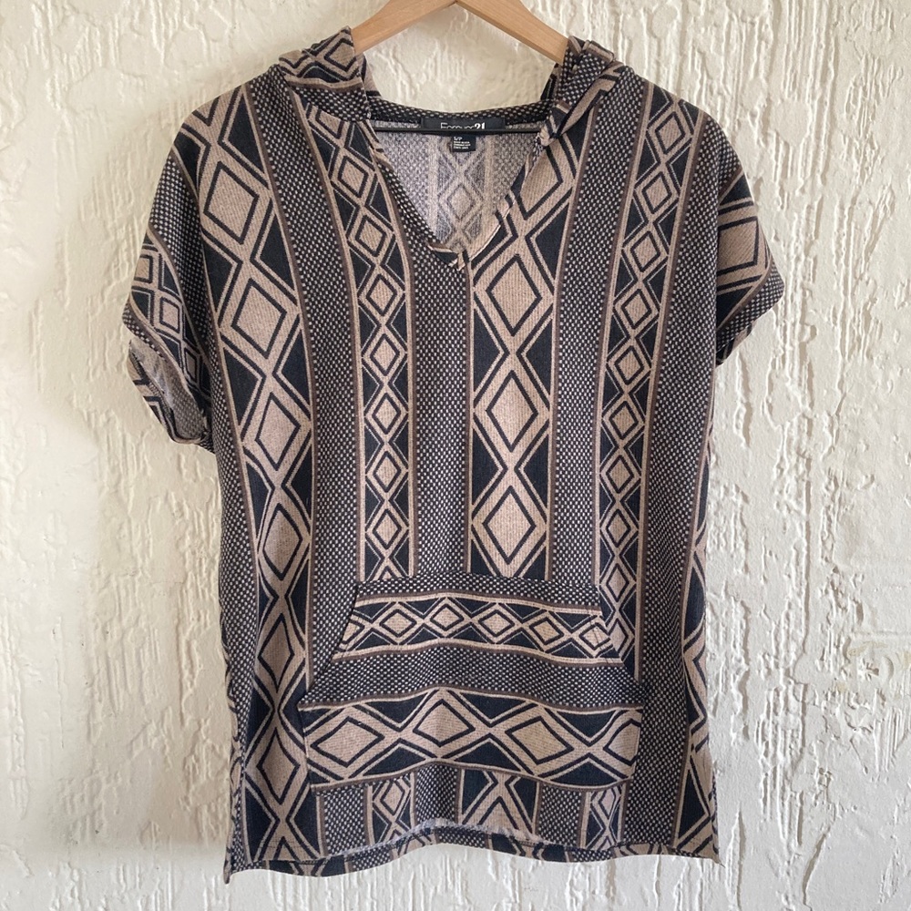 Forever 21 Beach Cover Up Top Size Small